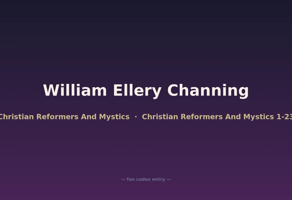 William Ellery Channing
