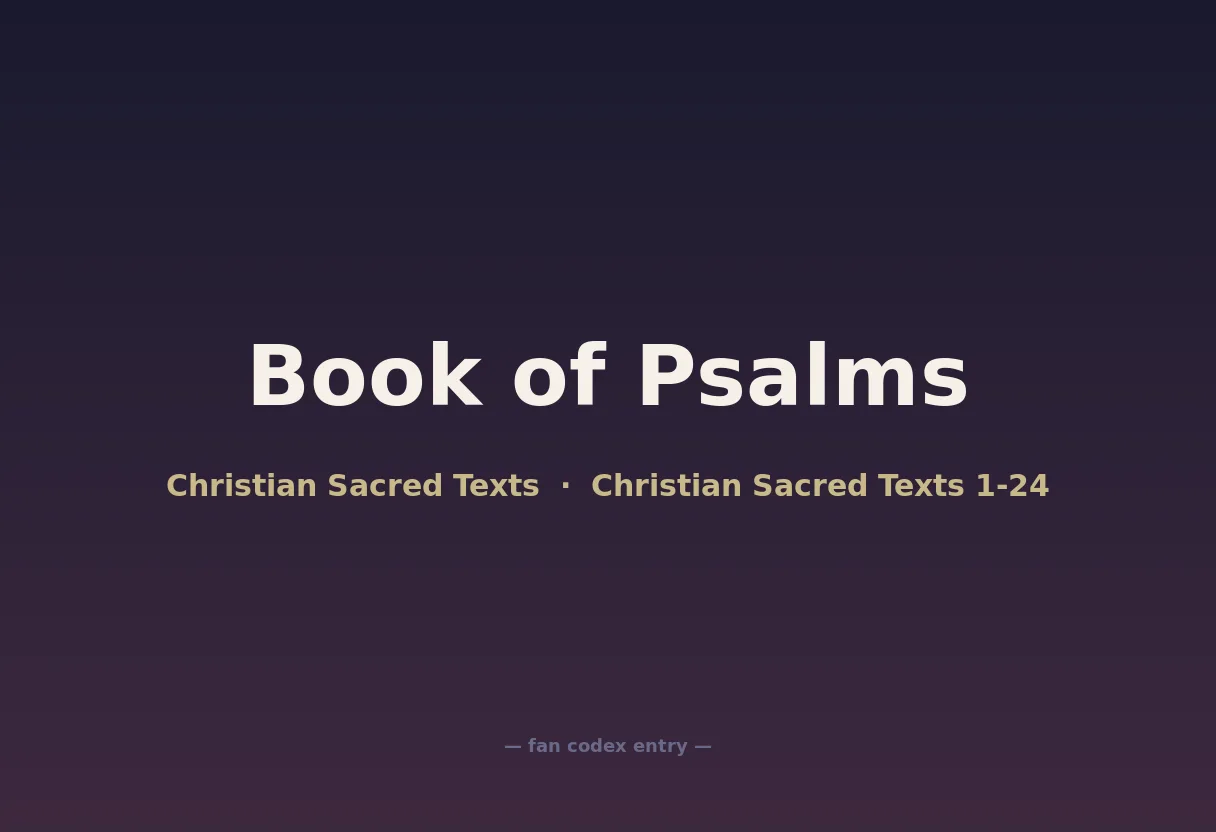 Book of Psalms