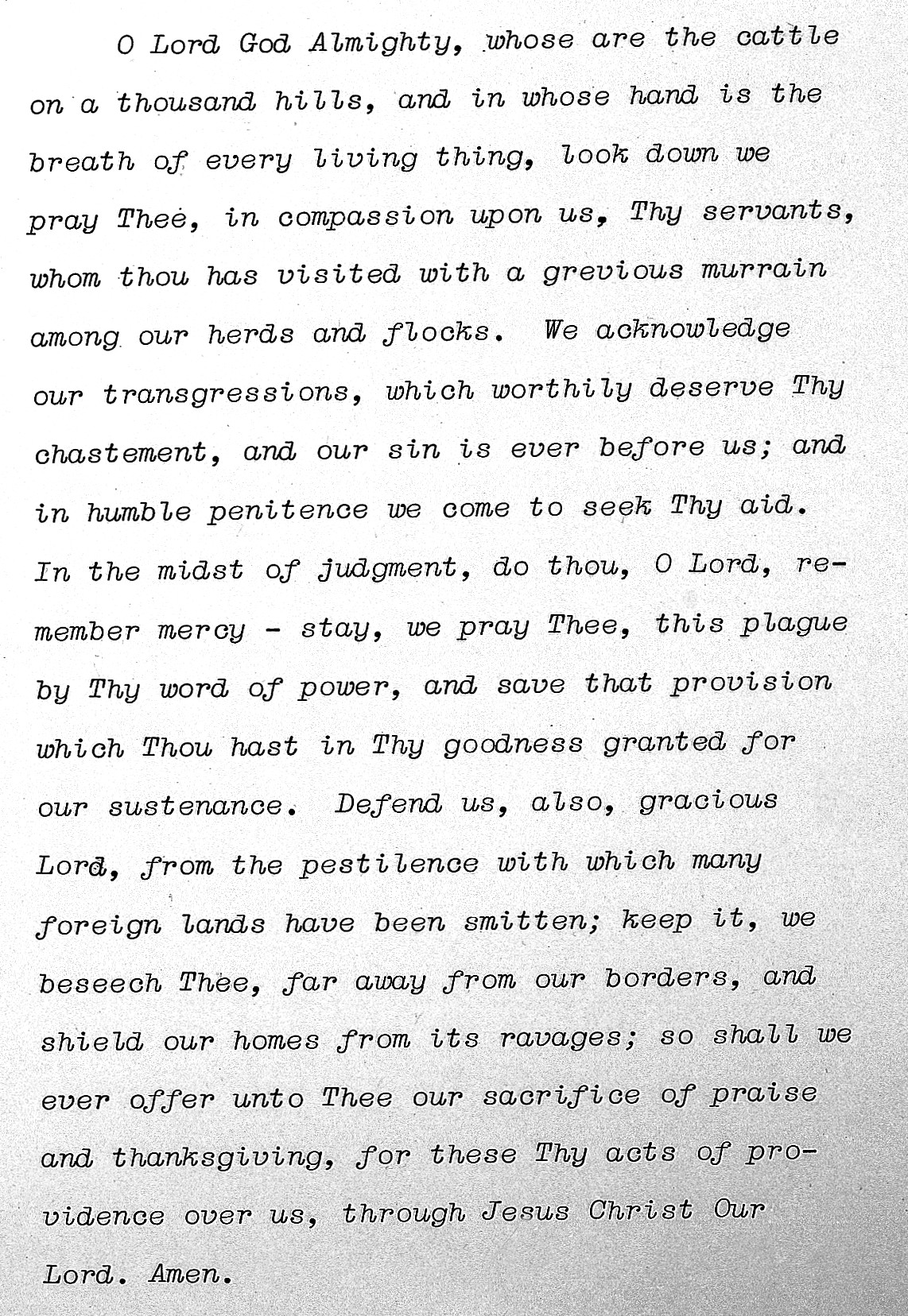 Christian prayer