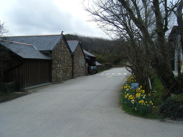 Cornish Cyder Farm entrance. - geograph.org.uk