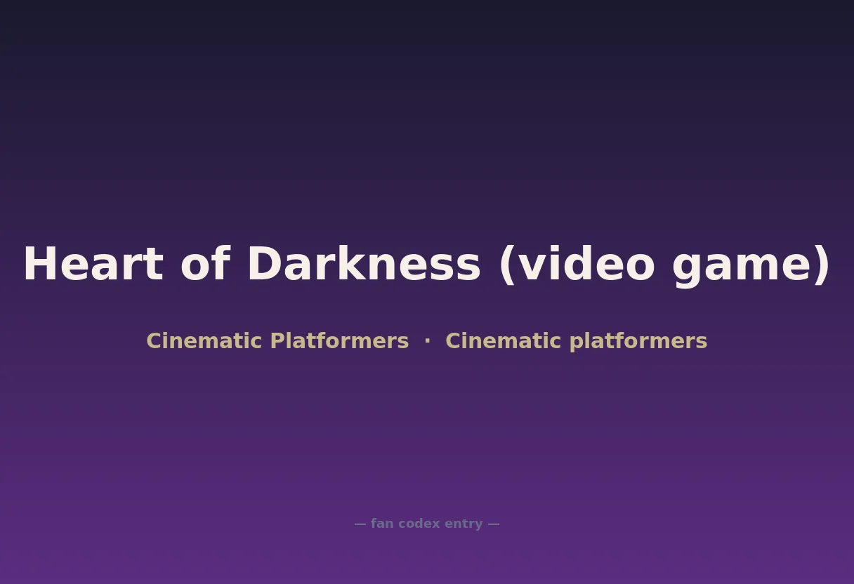 Heart of Darkness (video game)