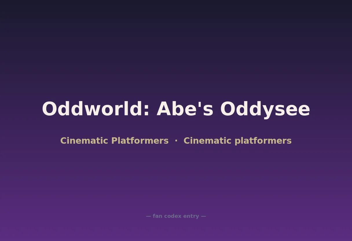 Oddworld: Abe's Oddysee