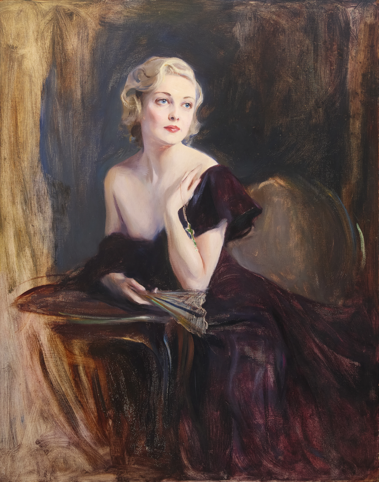 'Mrs Philip Astley, née Madeleine Carroll' - Philip Alexius de László