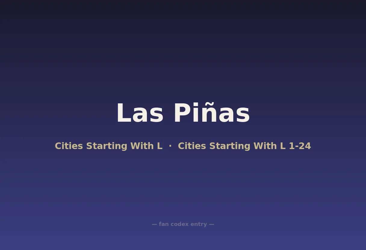 Las Piñas