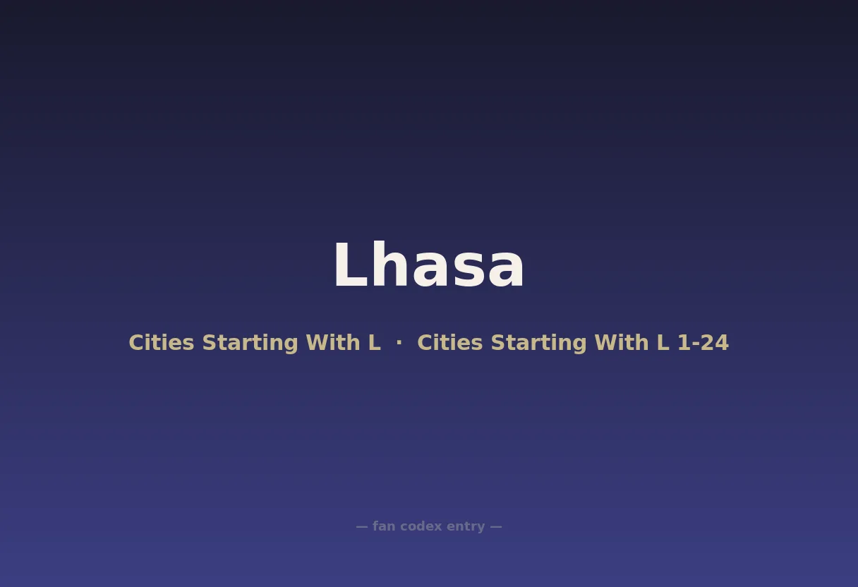 Lhasa