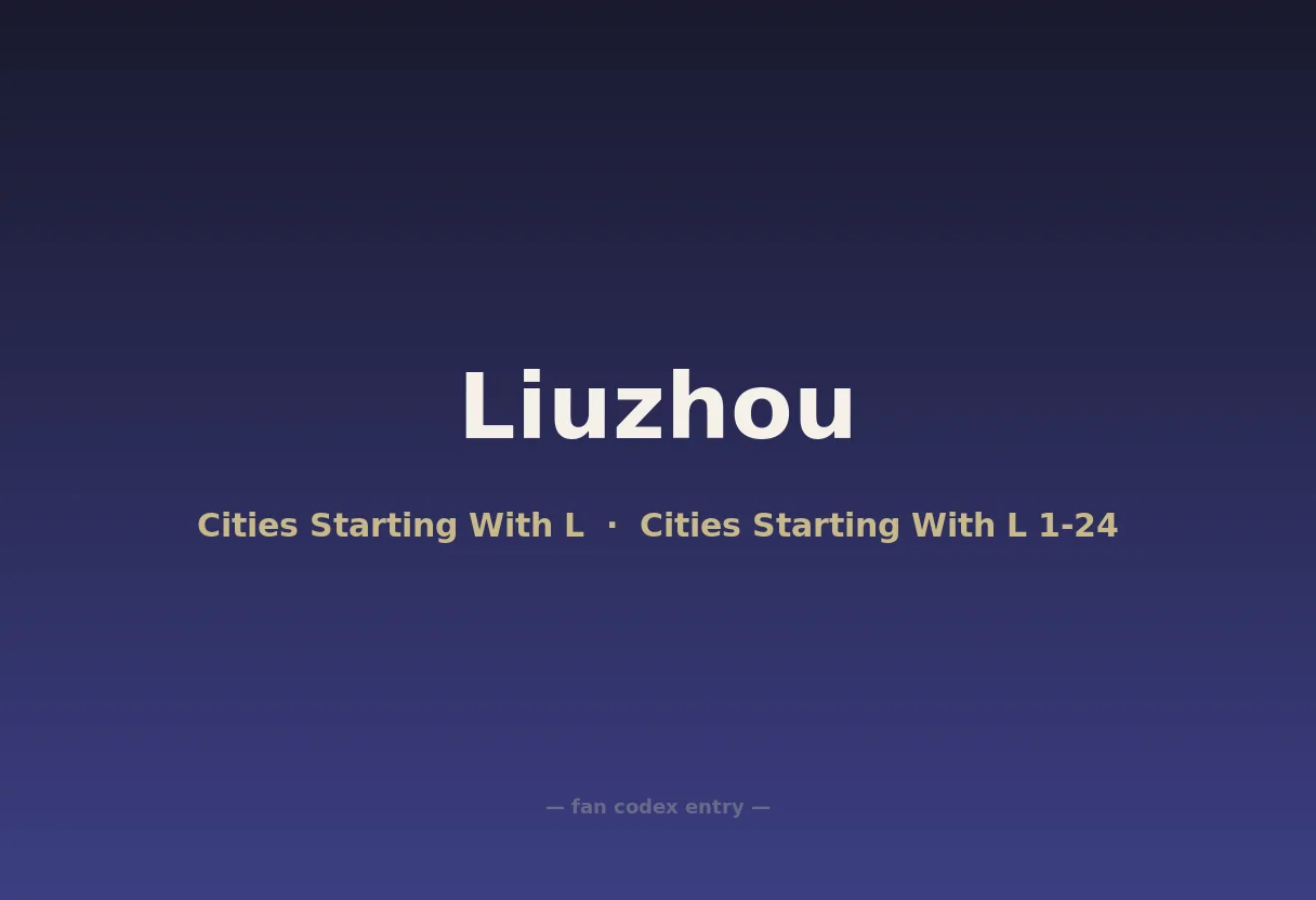 Liuzhou