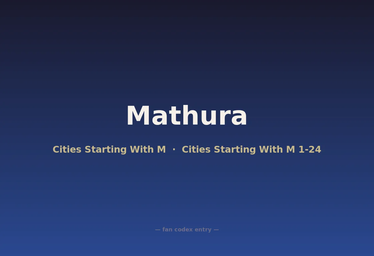 Mathura
