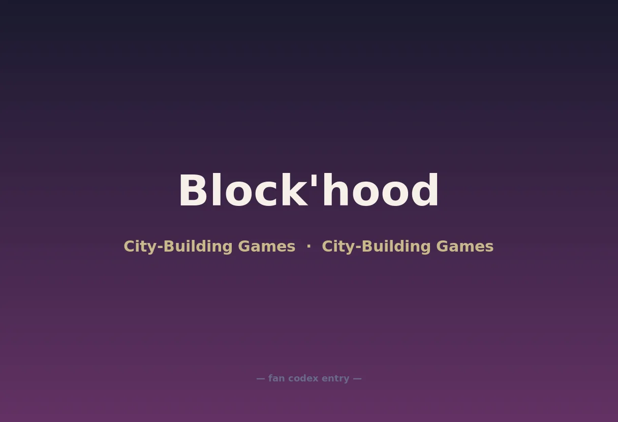 Block'hood
