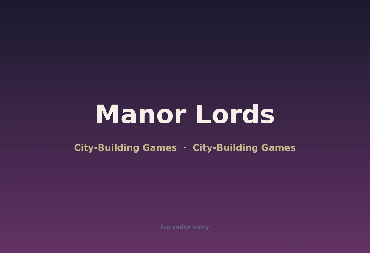 Manor Lords