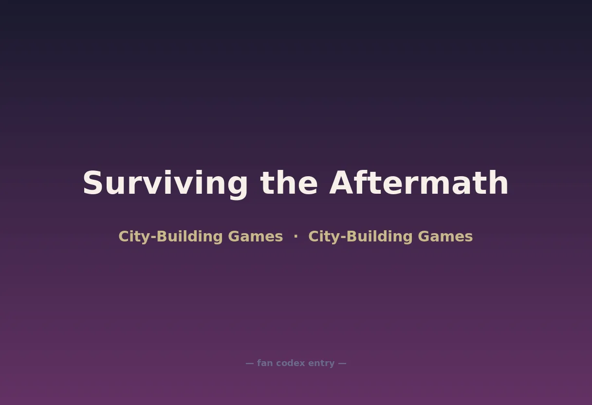 Surviving the Aftermath