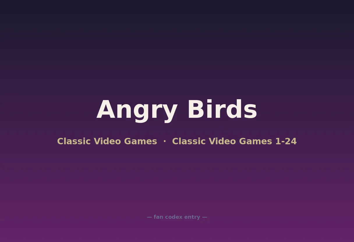 Angry Birds