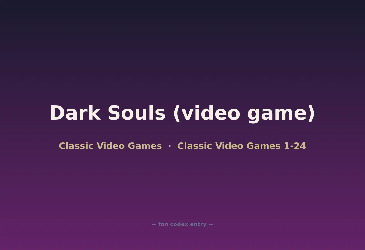 Dark Souls (video game)