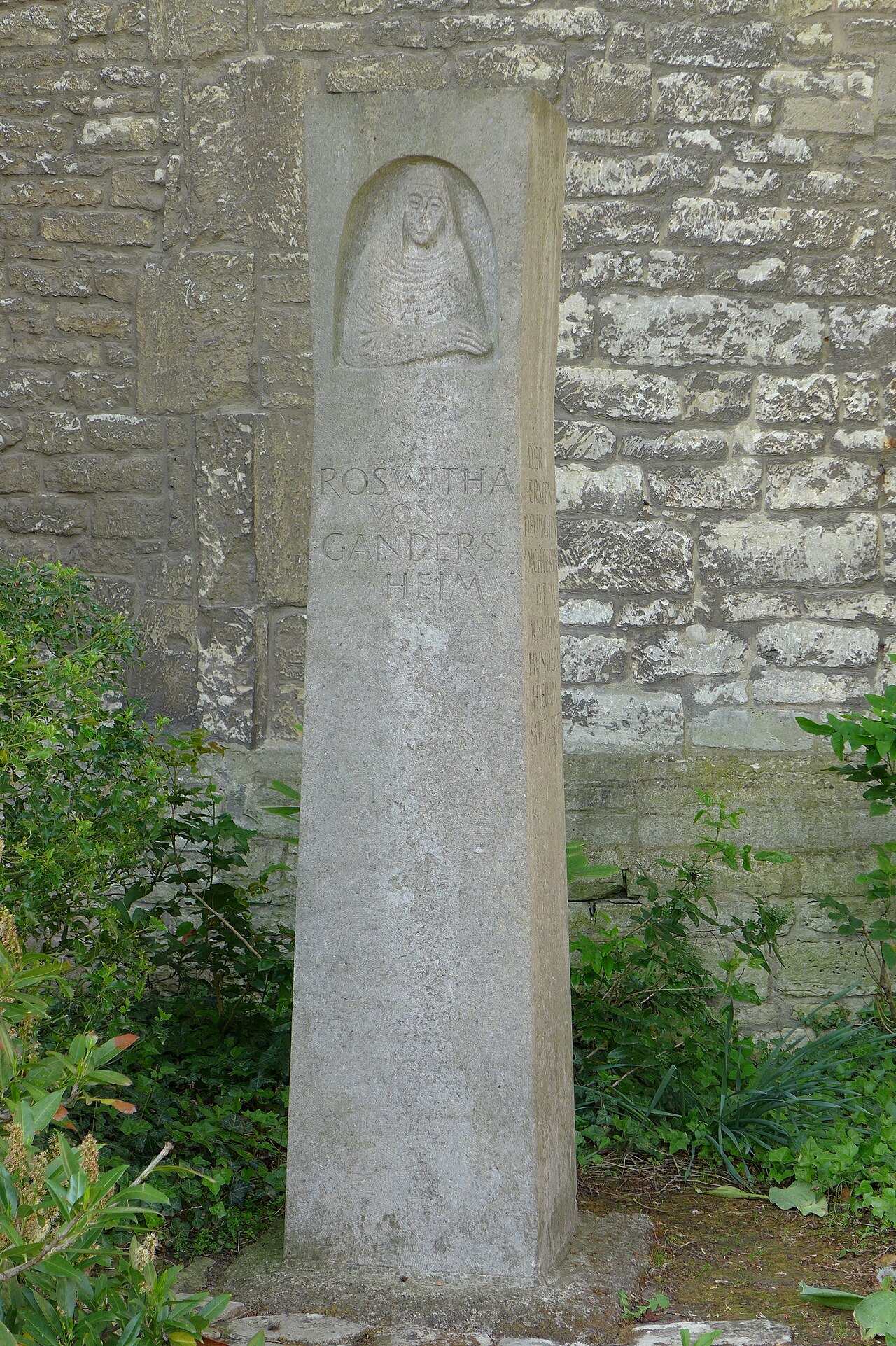 Hrotsvitha memorial Gandersheim