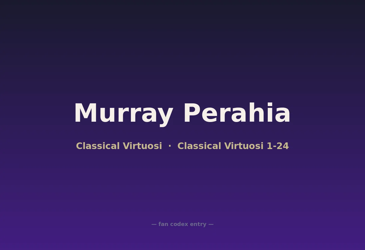 Murray Perahia