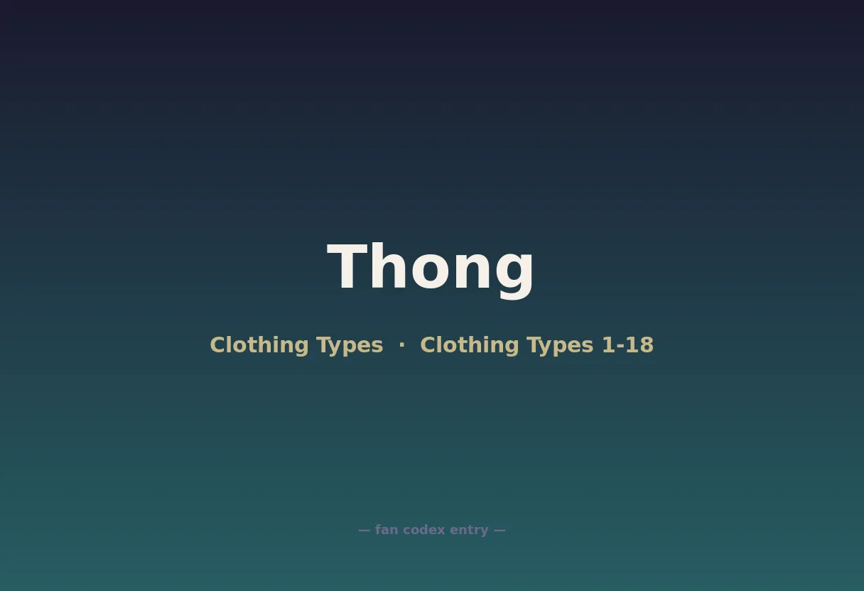 Thong