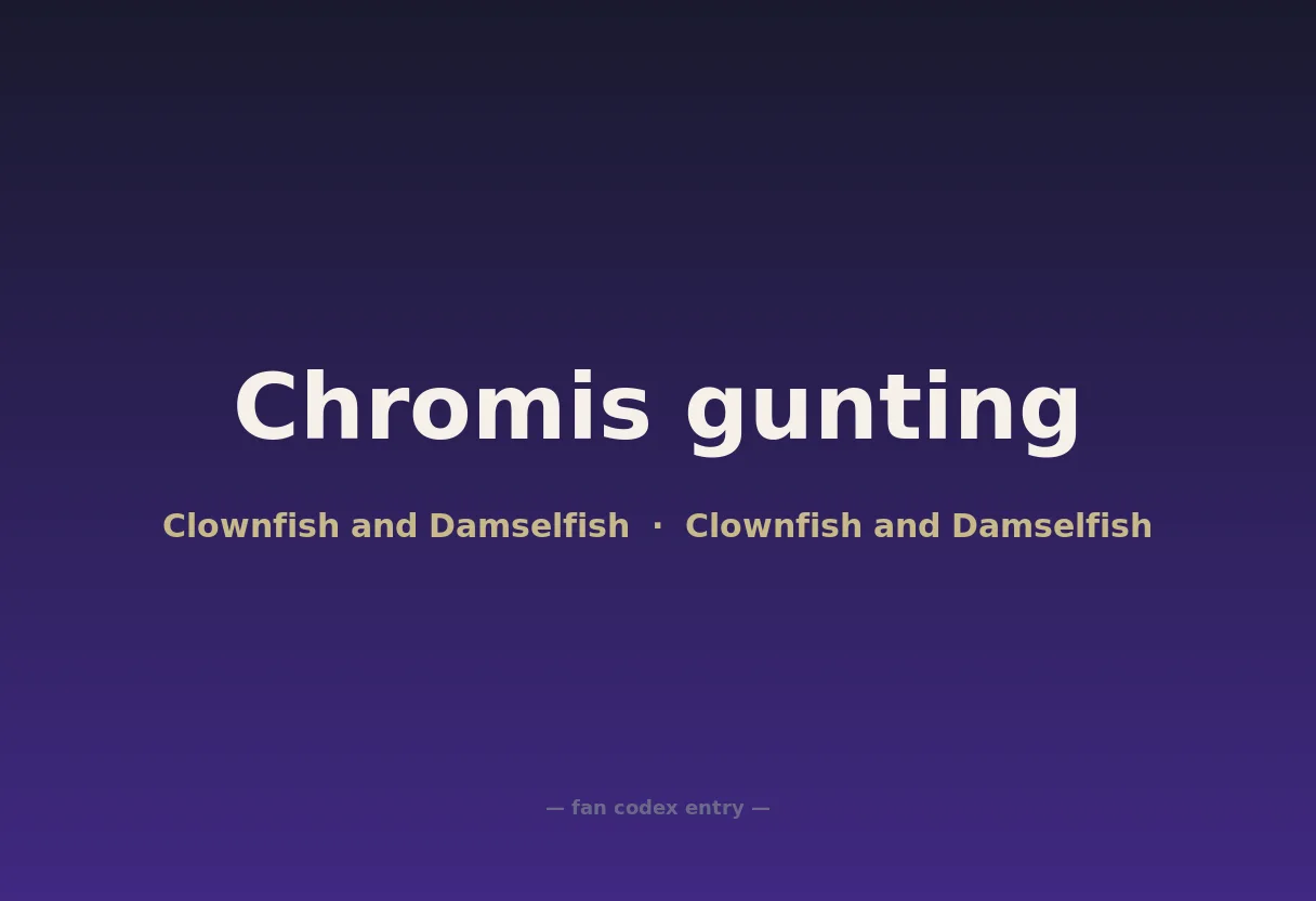 Chromis gunting