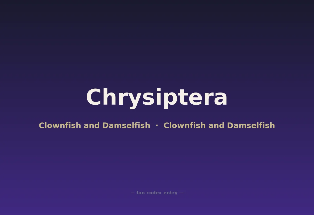 Chrysiptera