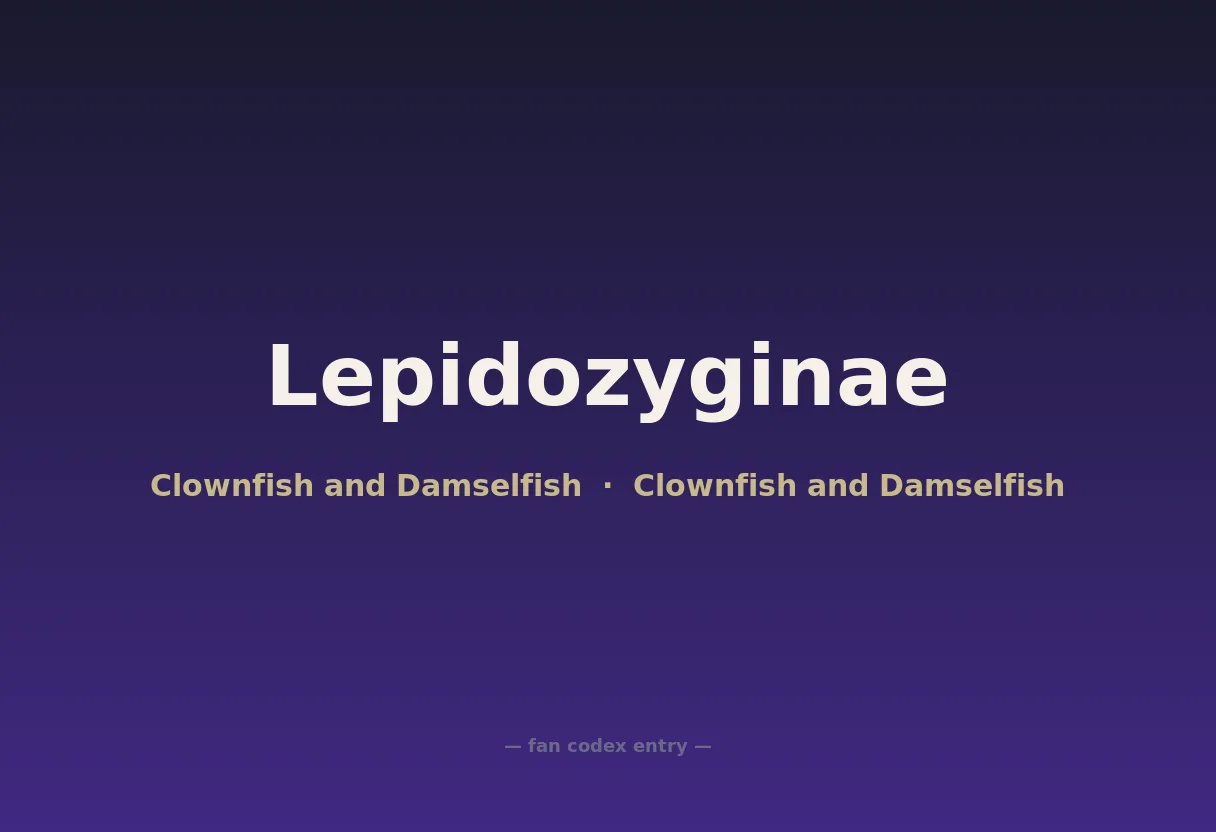 Lepidozyginae
