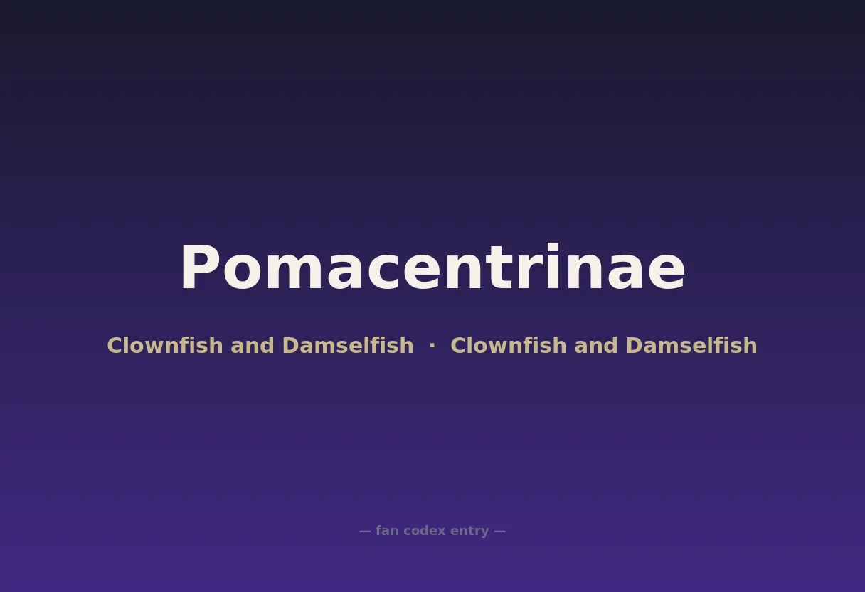 Pomacentrinae