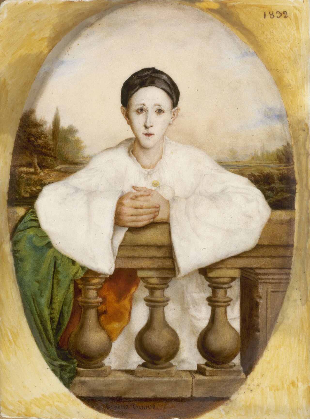 Arsène Trouvé - Jean-Baptiste Deburau - Carnavalet