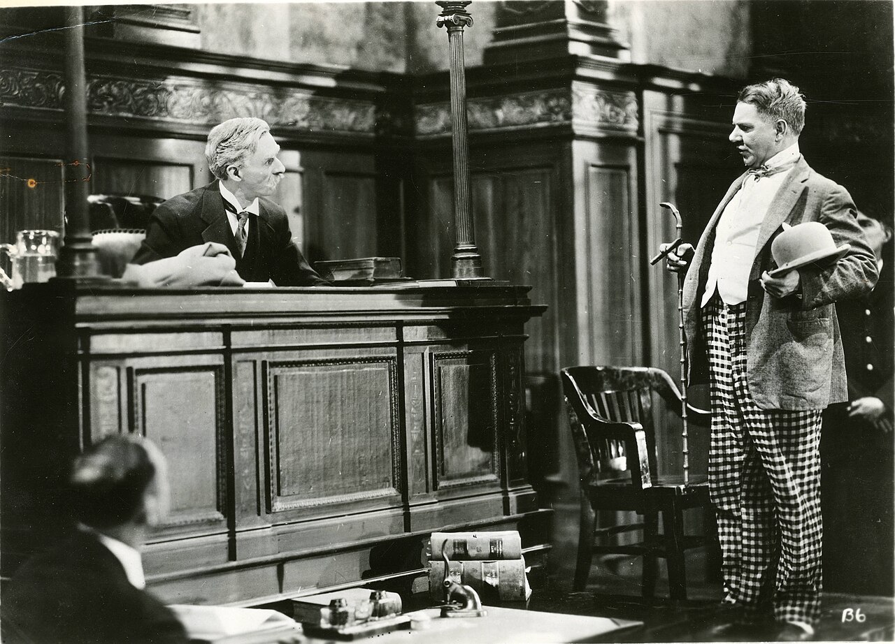 Actor W C Fields in "Sally of the Sawdust" (SAYRE 199)