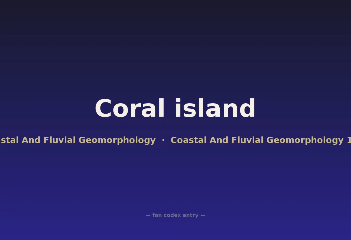 Coral island