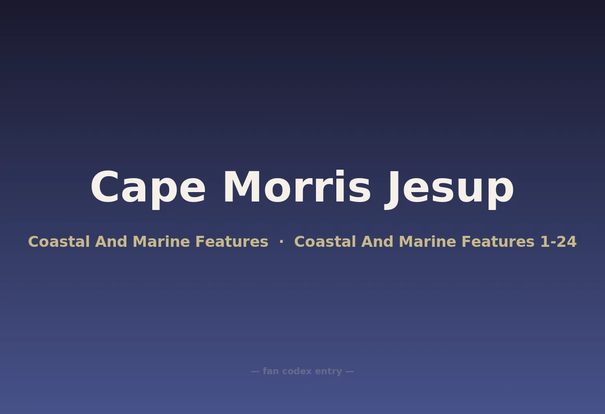Cape Morris Jesup