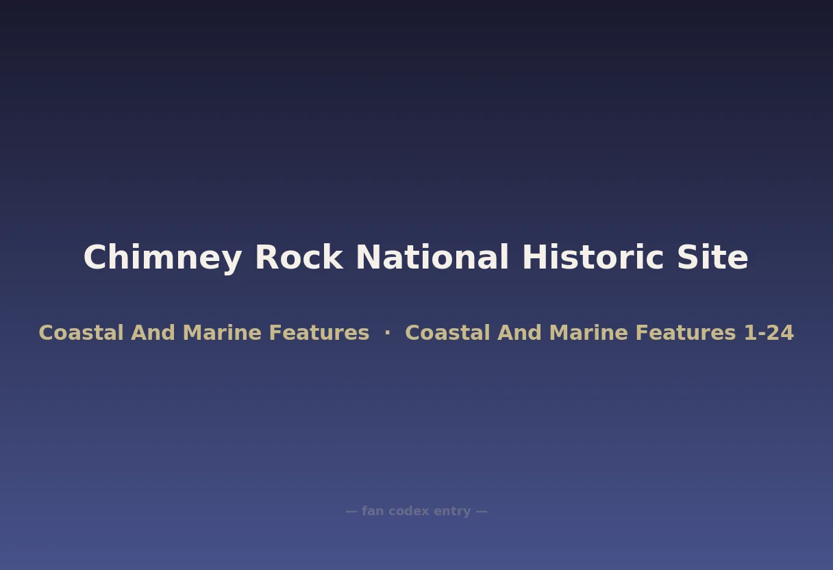 Chimney Rock National Historic Site