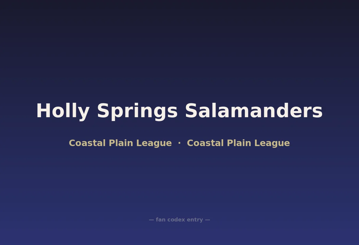 Holly Springs Salamanders