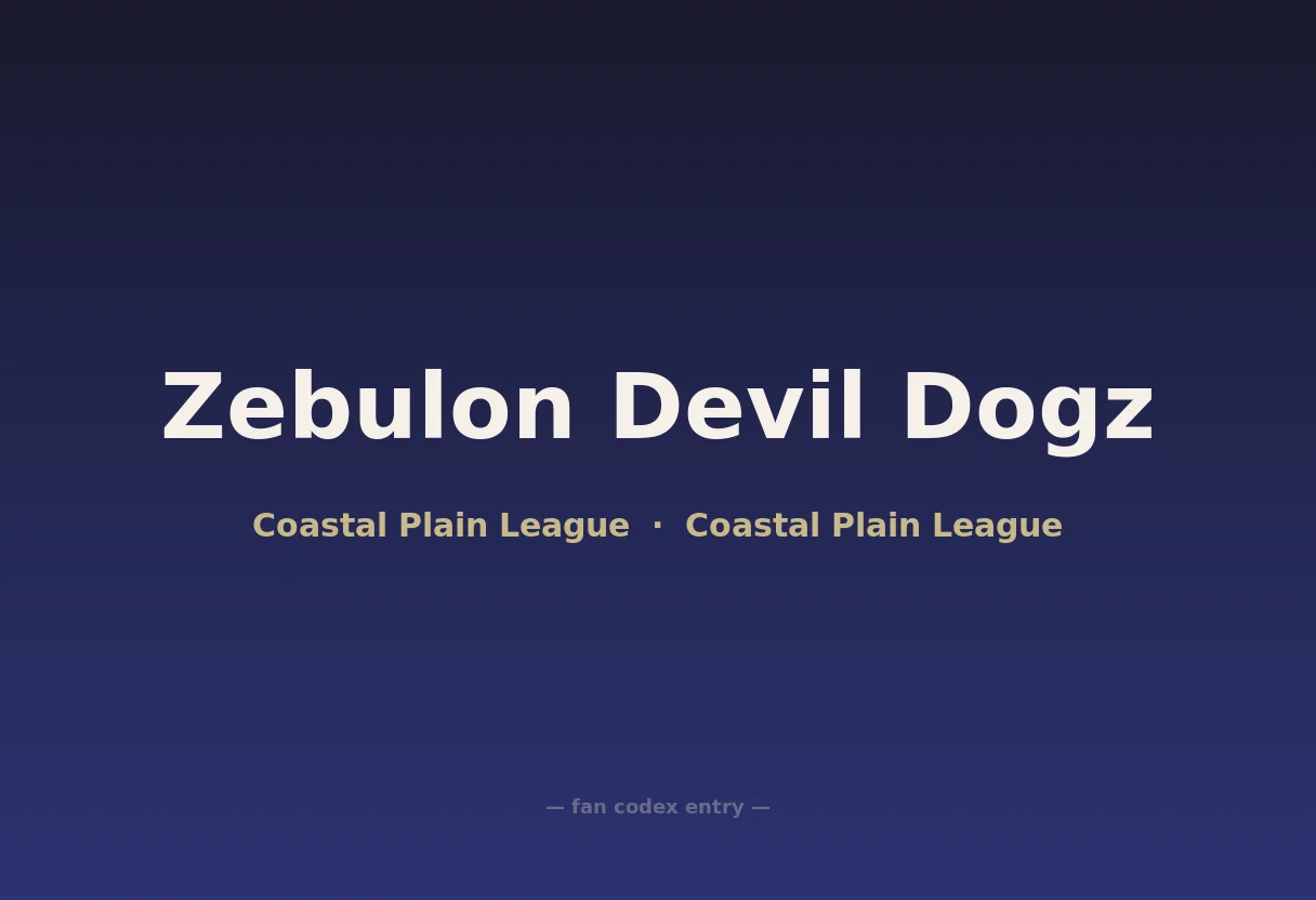 Zebulon Devil Dogz
