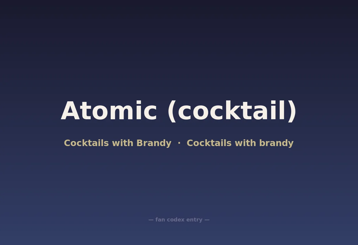 Atomic (cocktail)