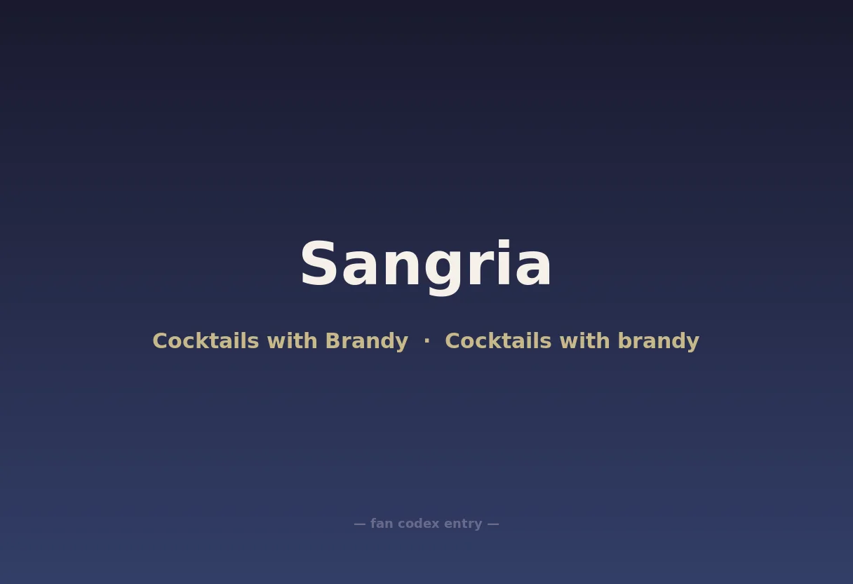 Sangria