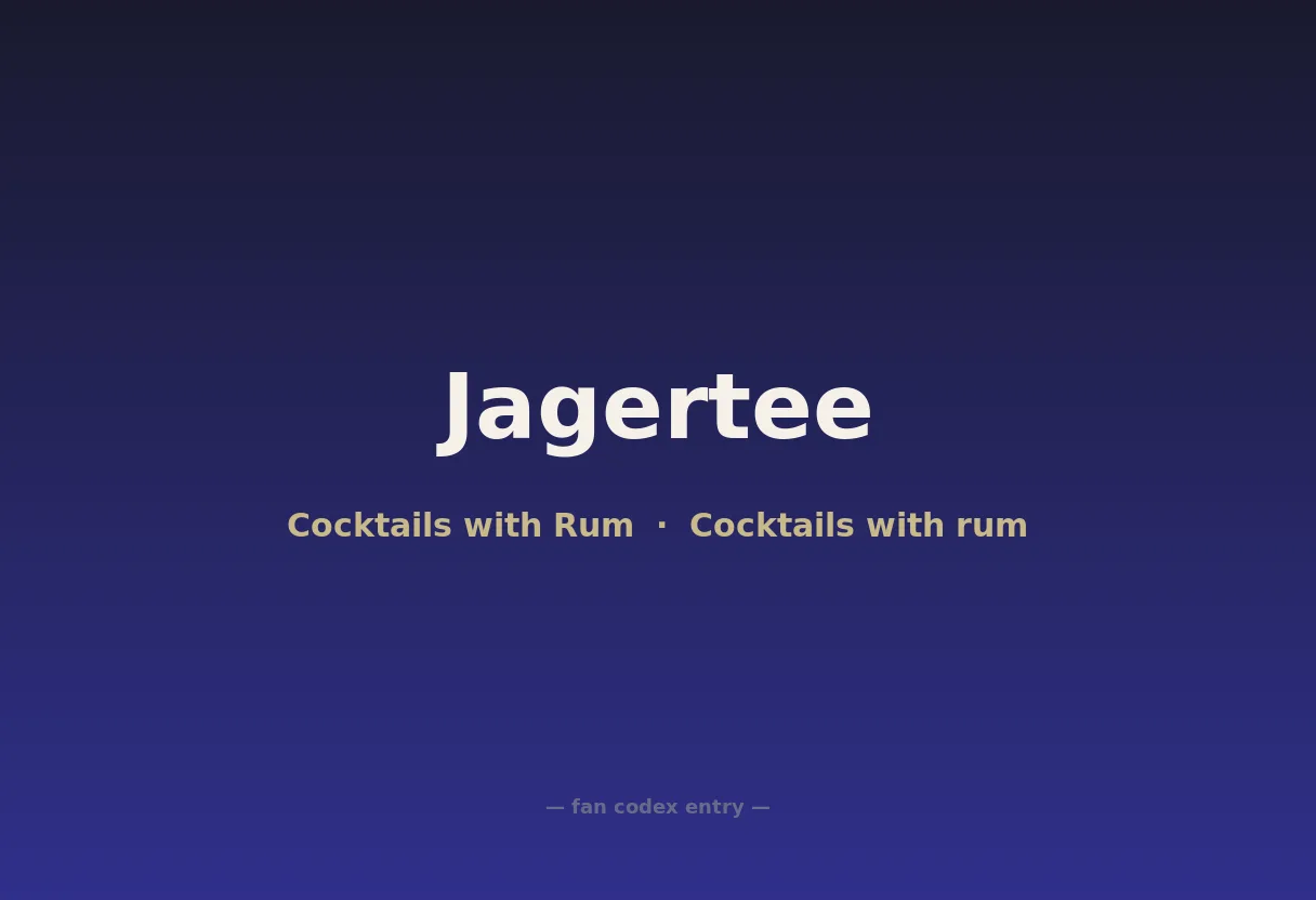 Jagertee