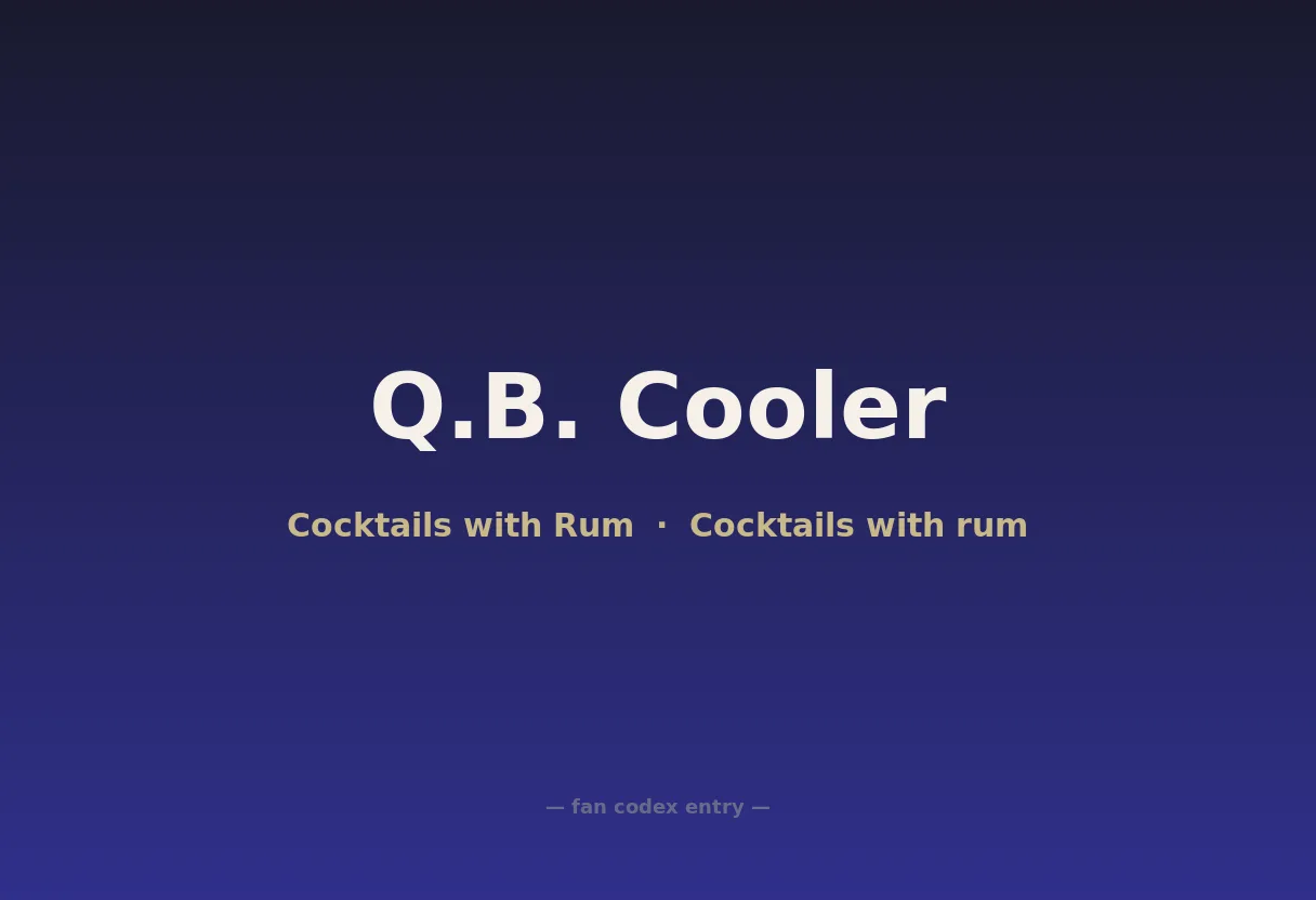 Q.B. Cooler