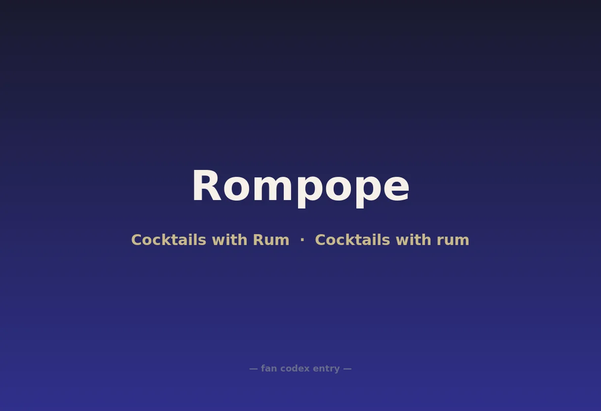 Rompope