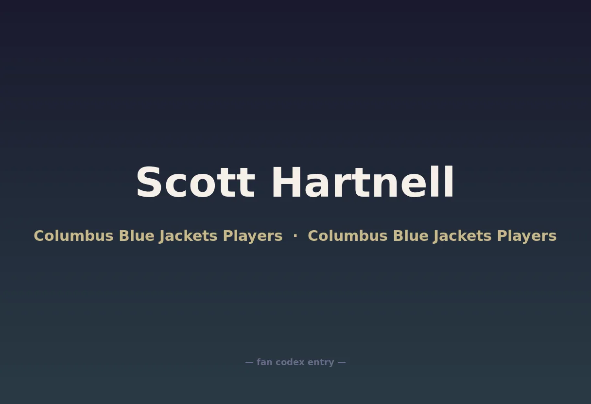 Scott Hartnell