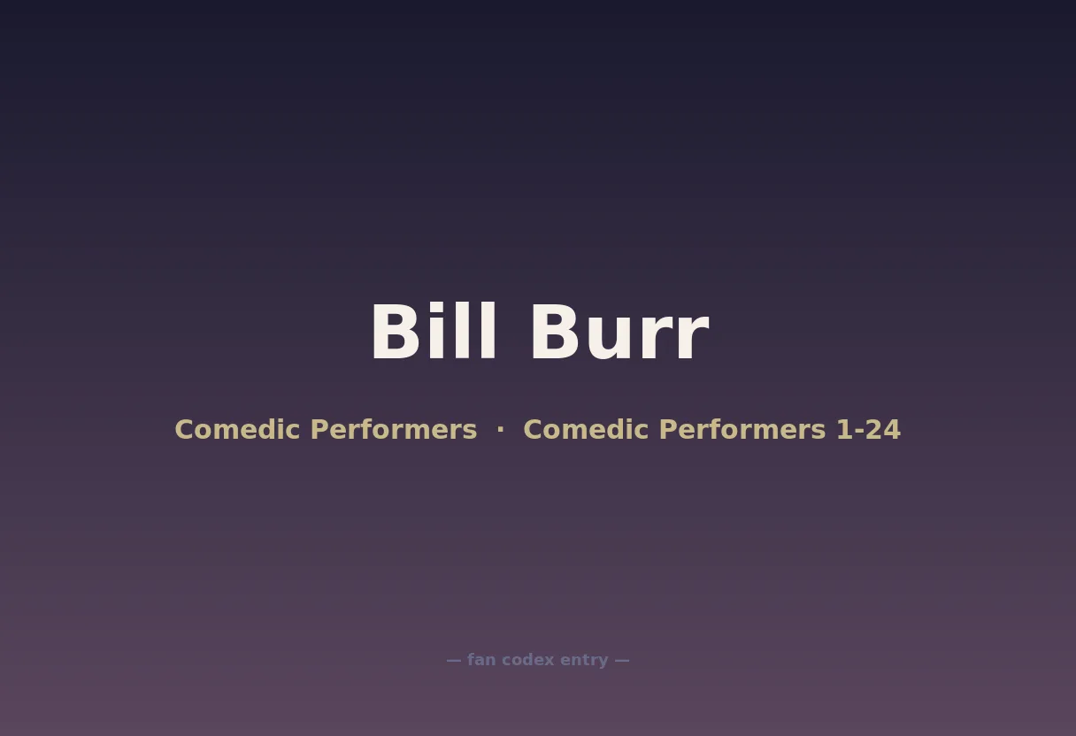 Bill Burr