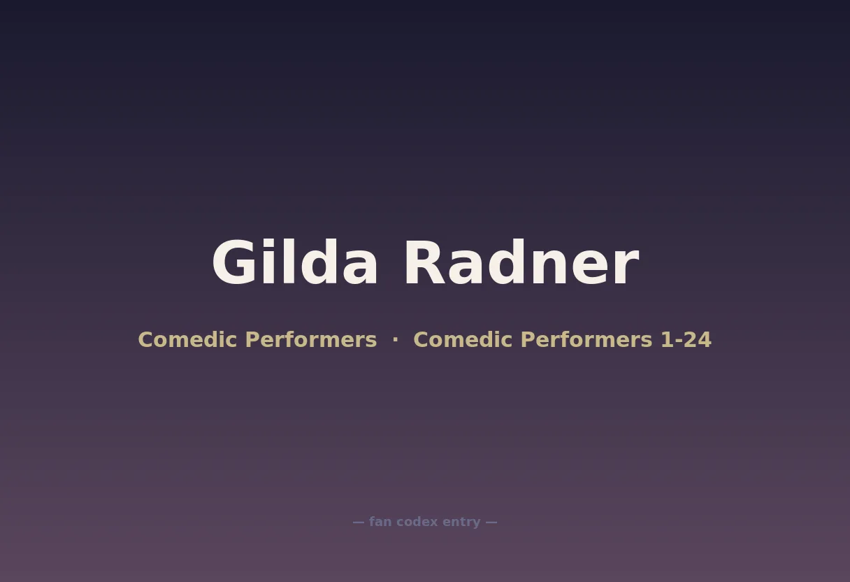 Gilda Radner