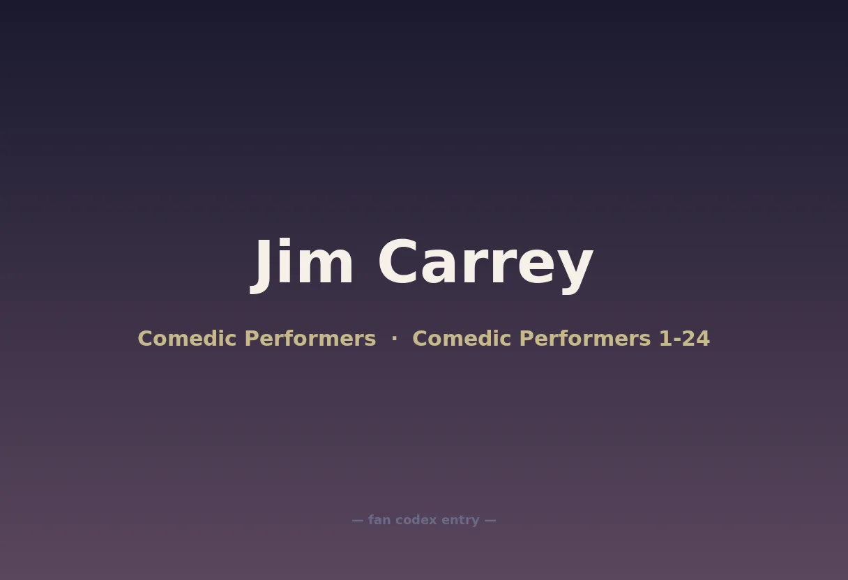 Jim Carrey