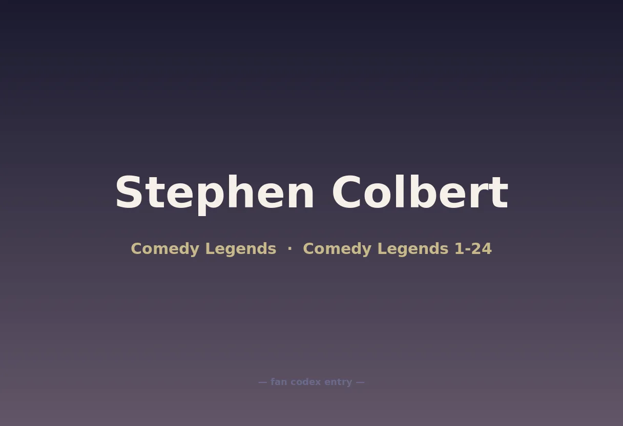 Stephen Colbert