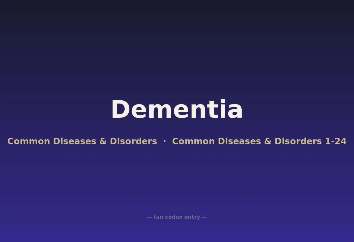 Dementia