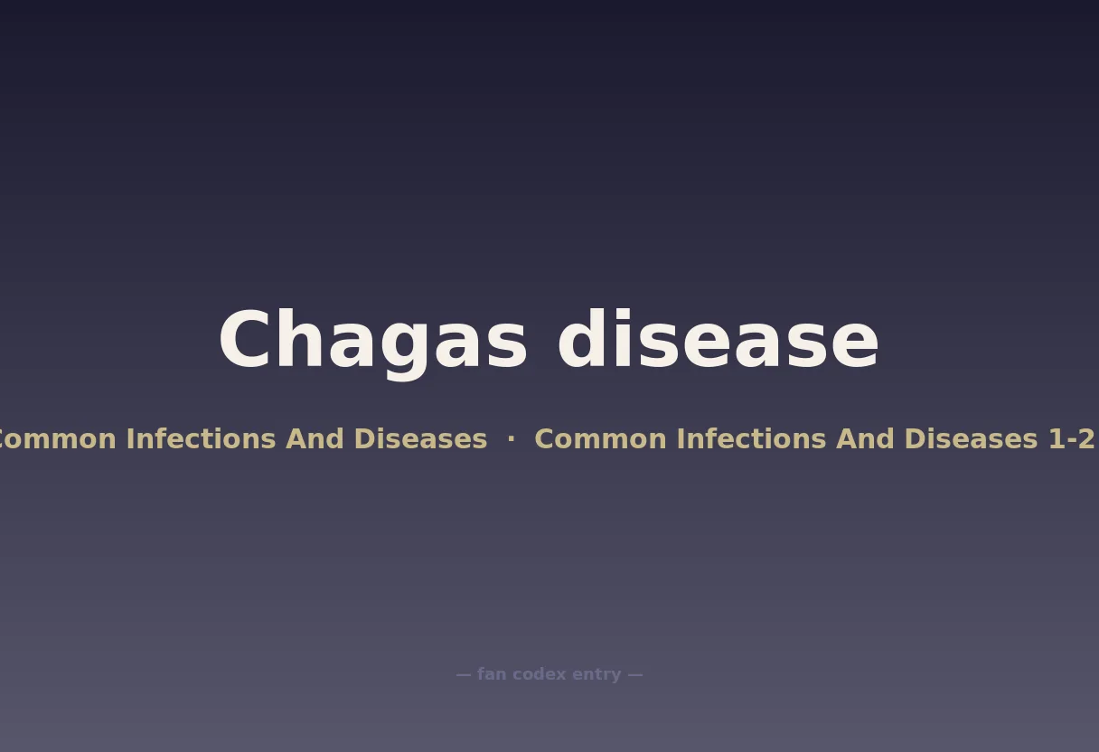 Chagas disease