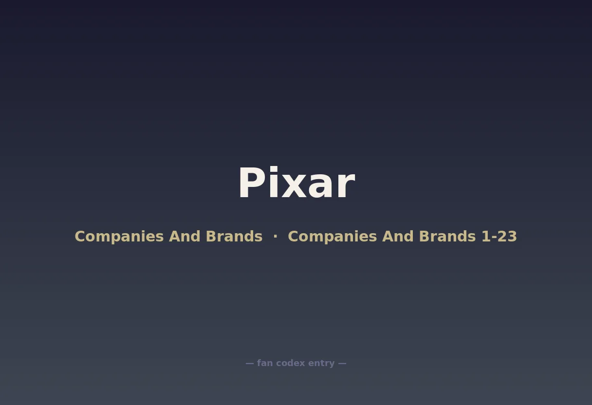 Pixar