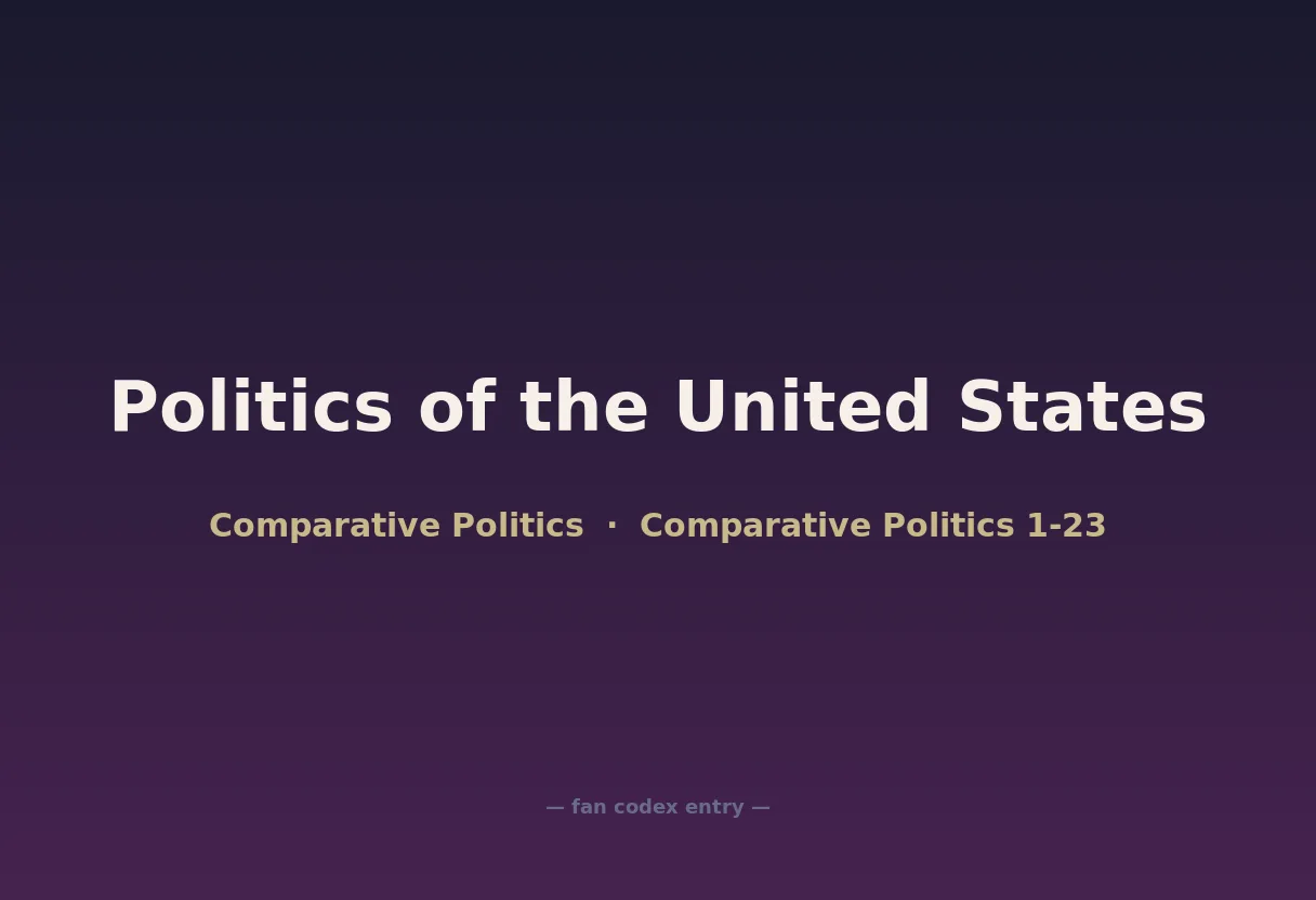 Politics of the United States