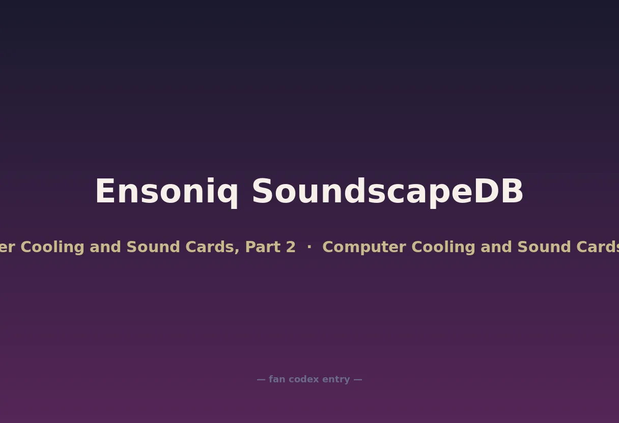 Ensoniq SoundscapeDB