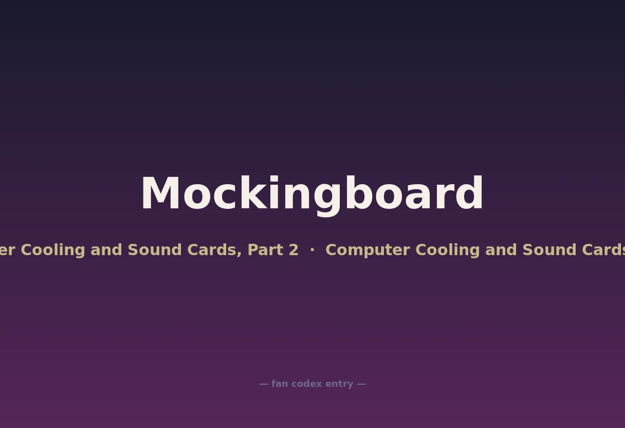 Mockingboard