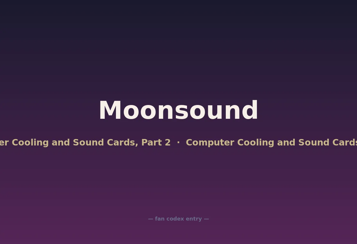 Moonsound