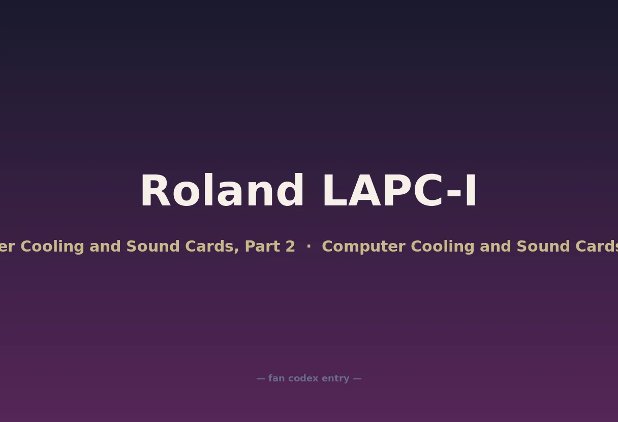 Roland LAPC-I
