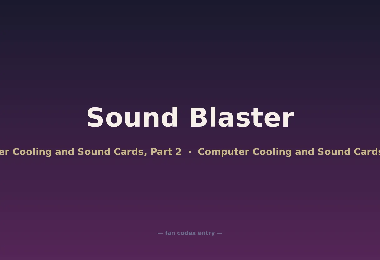 Sound Blaster