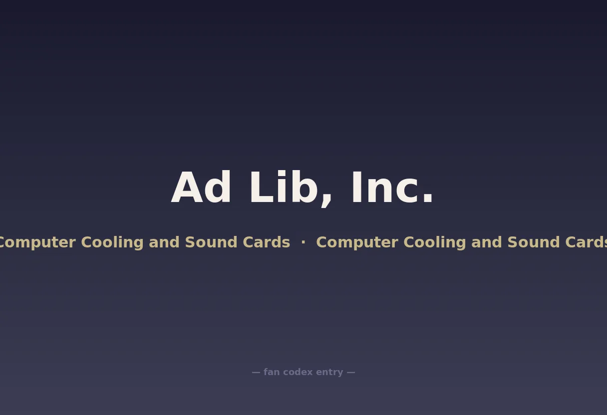 Ad Lib, Inc.